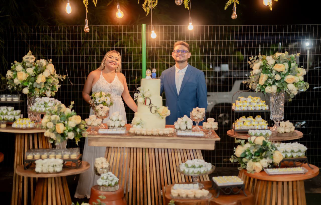 Gisele e Daniel celebram união em grande festa em Itaguatins com presença de lideranças políticas
