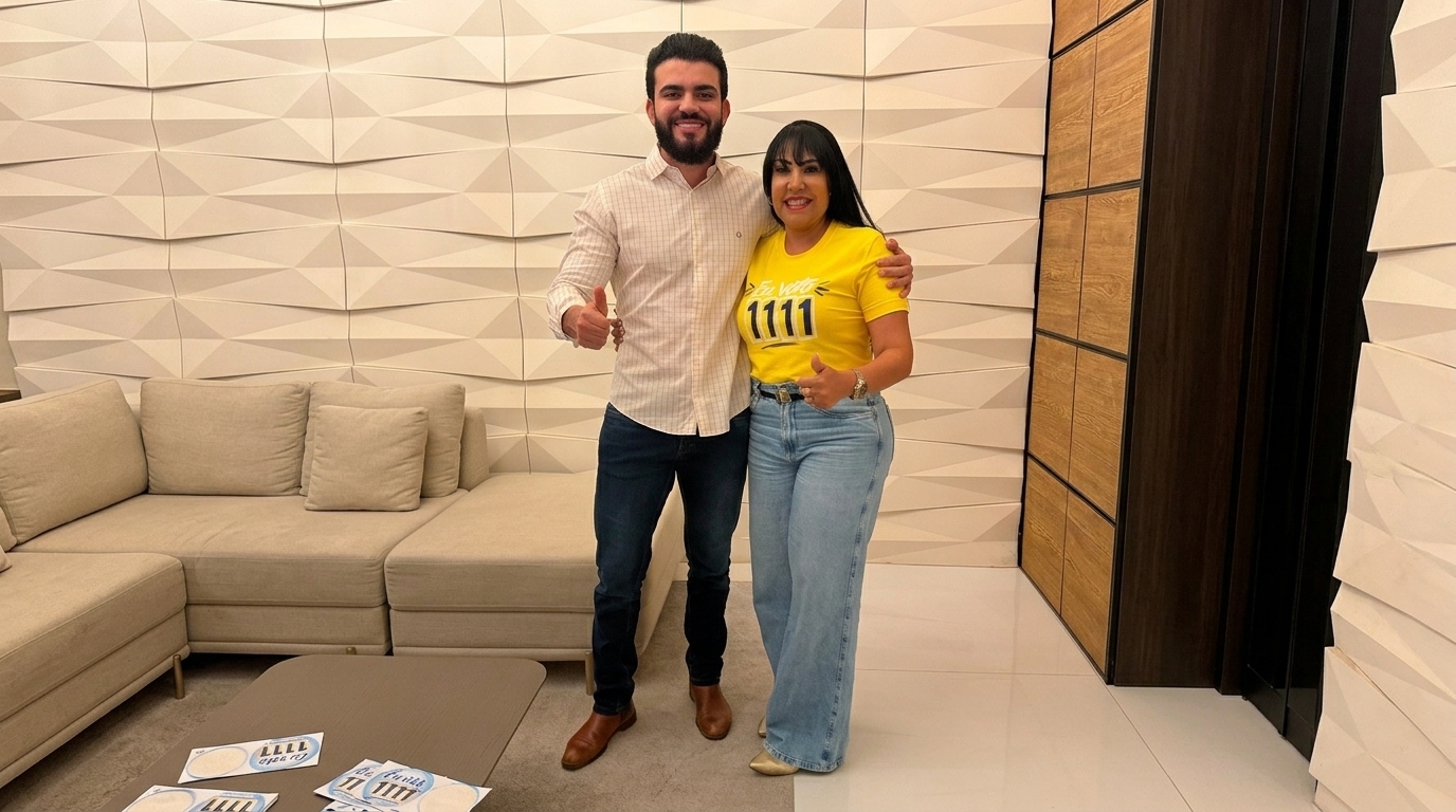 Léo Barbosa e Janad Valcari fortalecem parceria para representar o Tocantins em Brasília