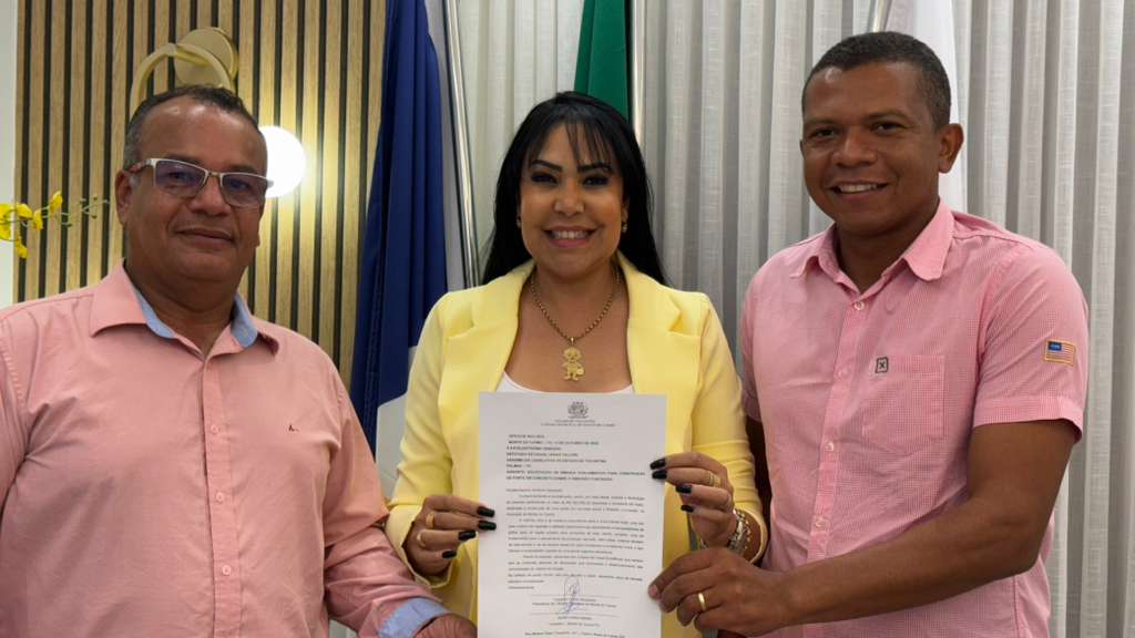 Vereadores de Monte do Carmo pedem apoio de Janad para construção de ponte sobre Rio Conceição