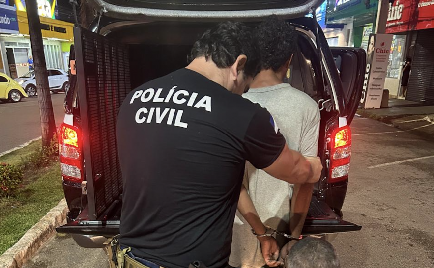 Polícia Civil cumpre mandado de prisão preventiva contra investigado por série de furtos em Paraíso do Tocantins