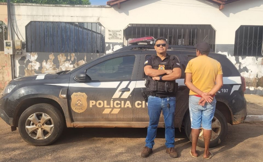 Polícia Civil do Tocantins cumpre mandado de prisão preventiva contra homem que ameaçou ex-companheira em Campos Lindos