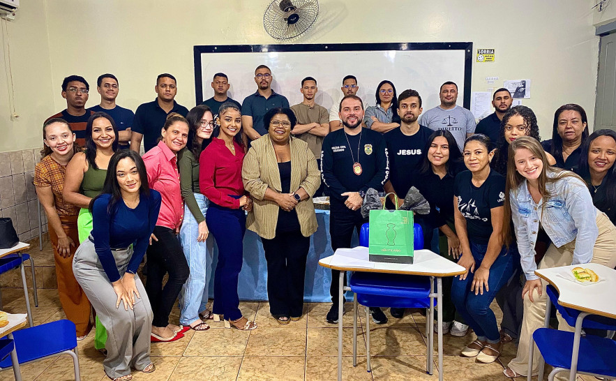 Polícia Civil participa de roda de conversa sobre Direito Penal na Unitins de Dianópolis
