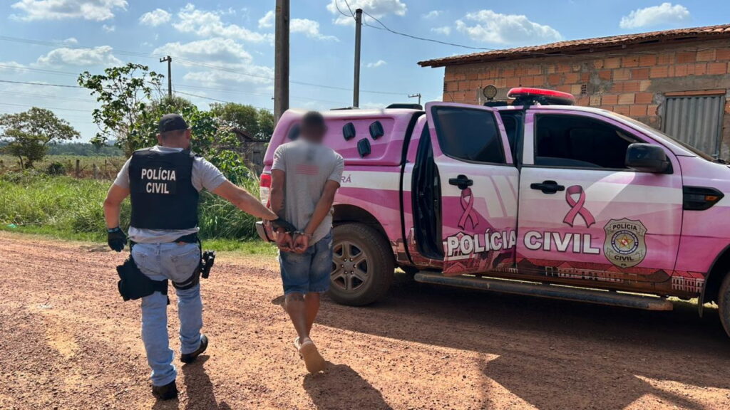 Homem é preso acusado de estuprar enteada de 10 anos na zona rural de Marabá