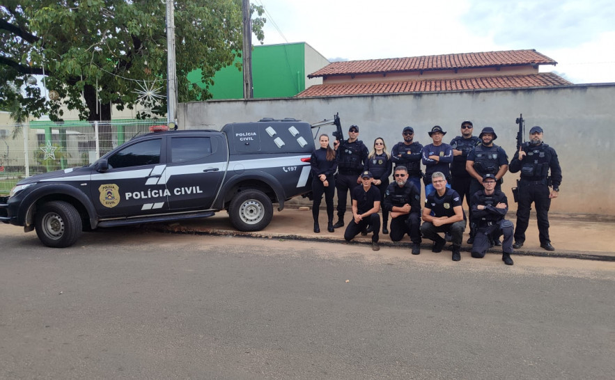 Renorcrim: Em Peixe, Polícia Civil prende homem em flagrante por tráfico de drogas durante cumprimento de mandado de busca